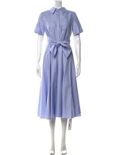 Pre-owned Toccin Midi Length Dress In Blue