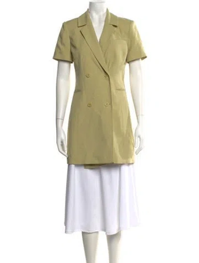 Pre-owned Toccin Mini Dress In Green