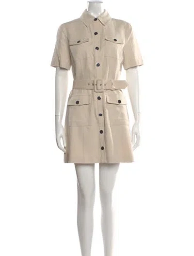 Pre-owned Toccin Mini Dress W/ Tags In Neutral