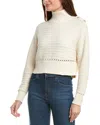 Toccin Mock Neck Pullover In Neutral