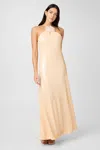 Toccin Monica Halter Gown In Multi