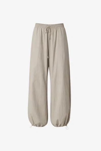 Toccin Naira Drawstring Balloon Pant In Neutral