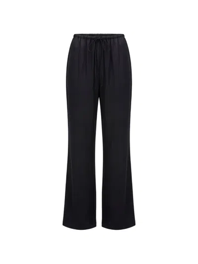 Toccin Nela Drawstring Flared Trousers In Multi