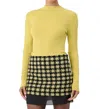 Toccin Ollie Long Sleeve Top In Citron In Yellow