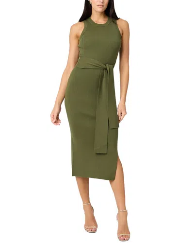 Toccin Piper Midi Dress In Green