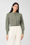 Toccin Pre-fall Rita Cashmere Cardigan In Brown