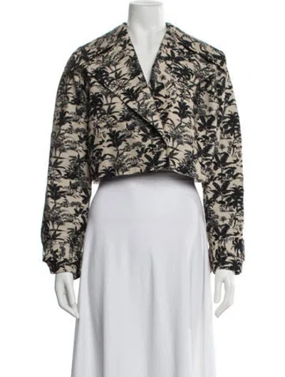 Pre-owned Toccin Printed Bolero In Multi