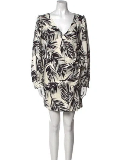 Pre-owned Toccin Printed Mini Dress