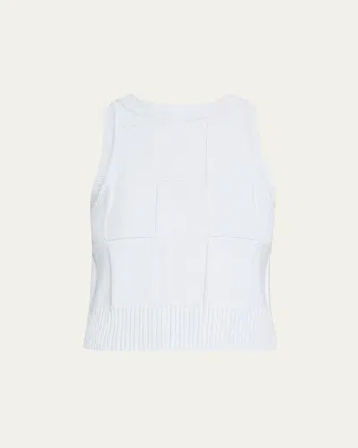Toccin Regina Racerback Tank Top In Icebl