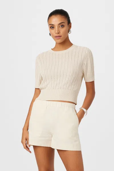 Toccin Renna Light Knit Sweater In Neutral