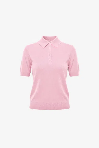 Toccin Rue Short Sleeve Polo In Sky