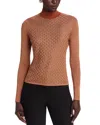 Toccin Ruth Classic Turtleneck Sweater In Brown