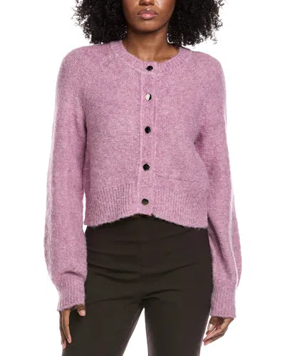 Toccin Samara Raglan Cardigan In Pink