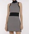 Toccin Shelby Dress In Jet/ivy In Multi