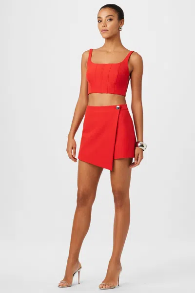 Toccin Stella Wrap Skort In Multi