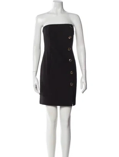 Pre-owned Toccin Strapless Long Dress W/ Tags In Black