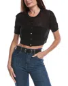 Toccin Sydney Pointelle Cardigan In Black
