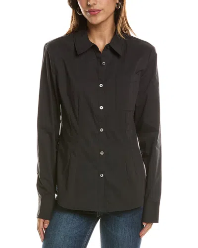 Toccin Tailored Button Down Shirt In Black