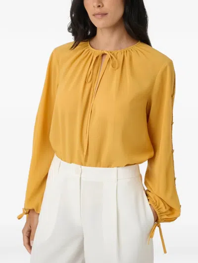Toccin Oletta Blouse In Tuscan Sun In Orange