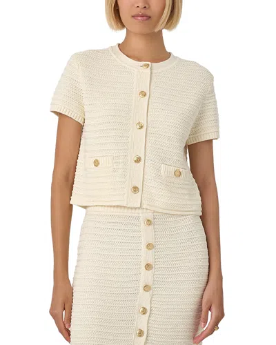 Toccin Tilly Cardigan Sweater In Neutral