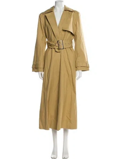 Pre-owned Toccin Trench Coat In Neutral