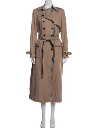 Pre-owned Toccin Trench Coat In Neutrals