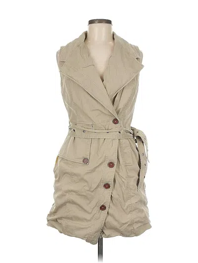 Pre-owned Toccin Trenchcoat In Brown