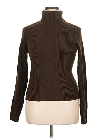 Pre-owned Toccin Turtleneck Sweater In Brown