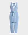 Toccin Victoria Midi Dress In Stice