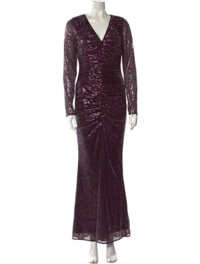 Pre-owned Toccin V-neck Long Dress