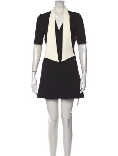 Pre-owned Toccin V-neck Mini Dress