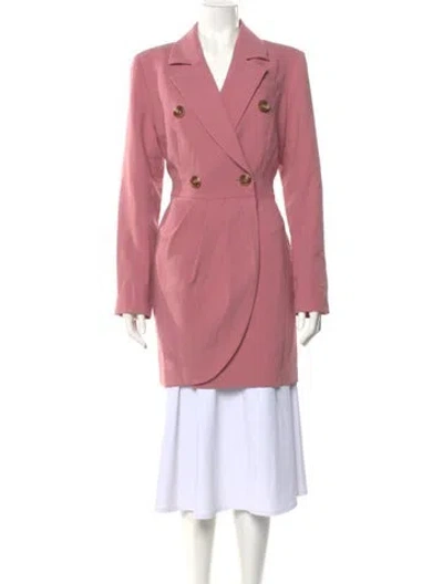 Pre-owned Toccin V-neck Mini Dress W/ Tags In Pink