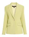 Toccin Willa Boyfriend Blazer In Green