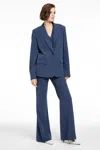 Toccin Willa Boyfriend Blazer In Blue