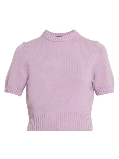 Toccin Women's Elsie Short-sleeve Sweater In Pink