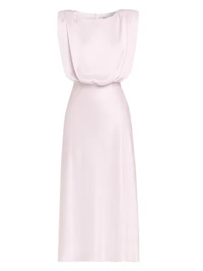 Toccin Women's Floral Sleeveless Blouson Midi-dress In Pink