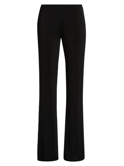 Toccin Women's Gemma Knit Seamed Flared Pants In Black