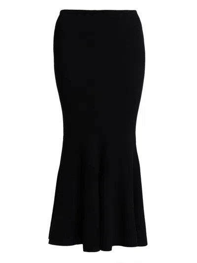 Toccin Women's Lynn Godets Midi-skirt In Blue