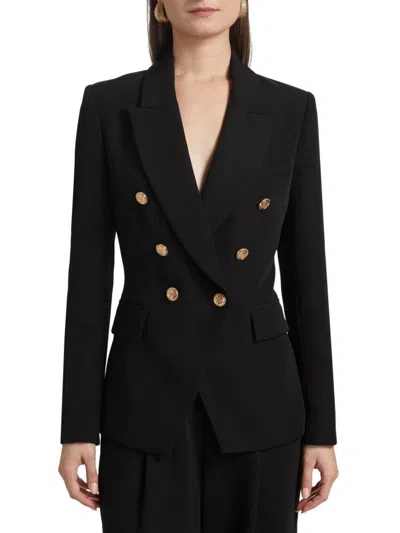 Toccin Women's Mia Double-breasted Blazer In Black