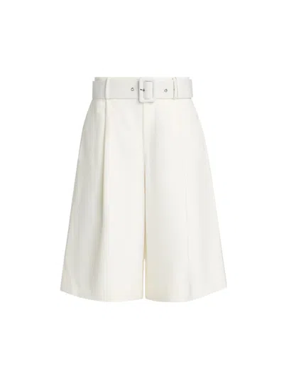 Toccin Nina Belted Culotte Shorts In Multi
