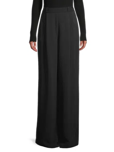 Toccin Women's Wide-leg Trousers In Black