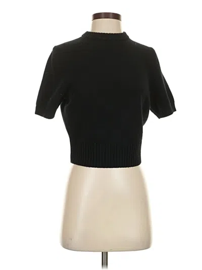 Toccin Wool Pullover Sweater In Black