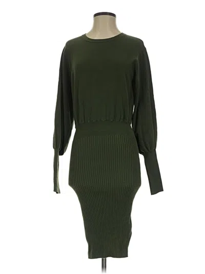 Pre-owned Toccin X Rtr Casual Dress In Green