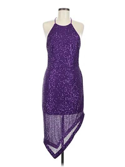 Pre-owned Toccin X Rtr Cocktail Dress In Purple