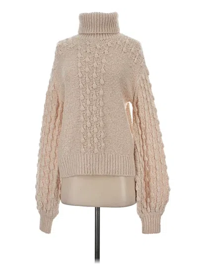 Pre-owned Toccin X Rtr Turtleneck Sweater In Brown