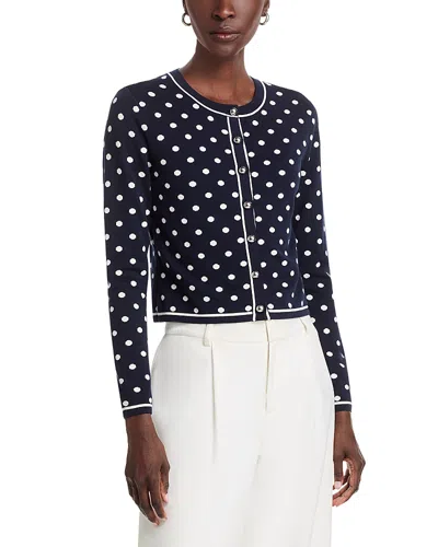 Toccin Xandra Long Sleeve Cardigan In Blue