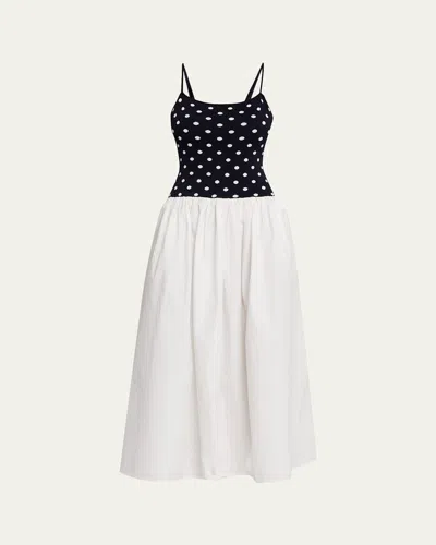 Toccin Xandra Polka-dot Cardigan In Multi