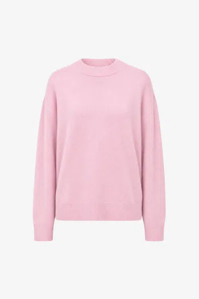 Toccin Zana Crew Neck Sweater In Pink