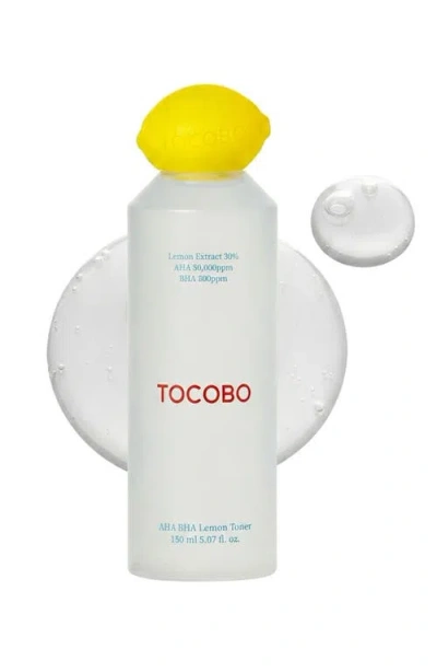 Tocobo Aha Bha Lemon Toner In Transparent