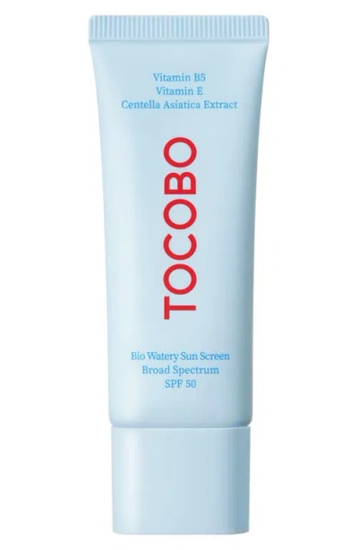 Tocobo Bio Watery Sun Screen Broad Spectrum Spf 50 In Transparent